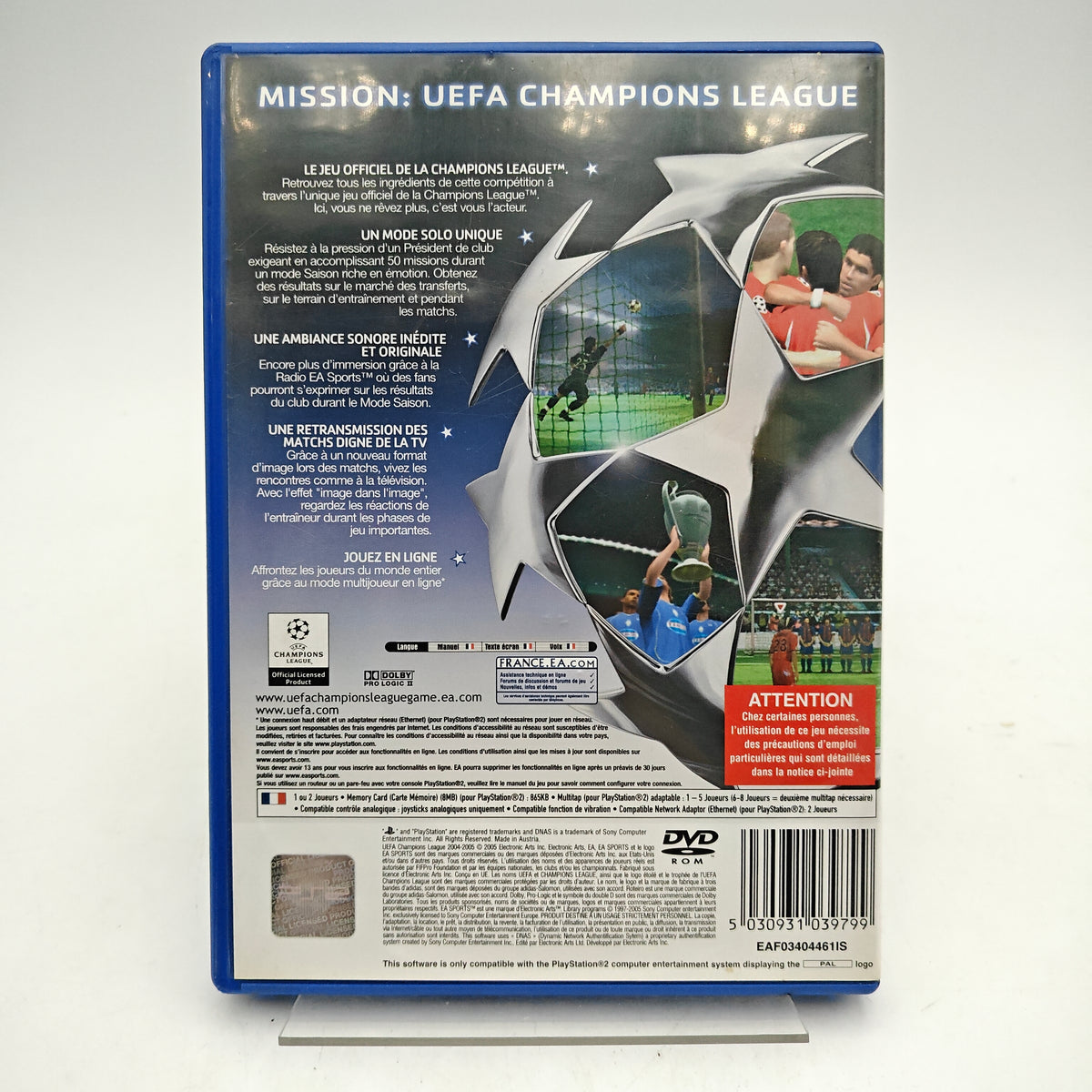 UEFA CHAMPIONS LEAGUE 2004-2005 - PLAYSTATION 2