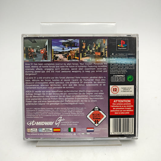 AREA 51 - PLAYSTATION 1