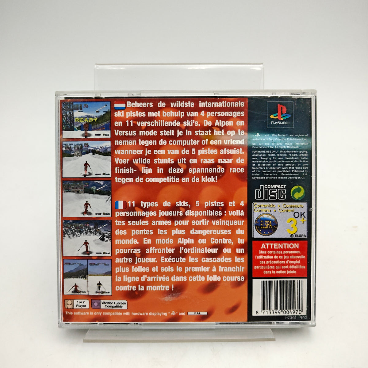 SKI AIR MIX - PLAYSTATION 1