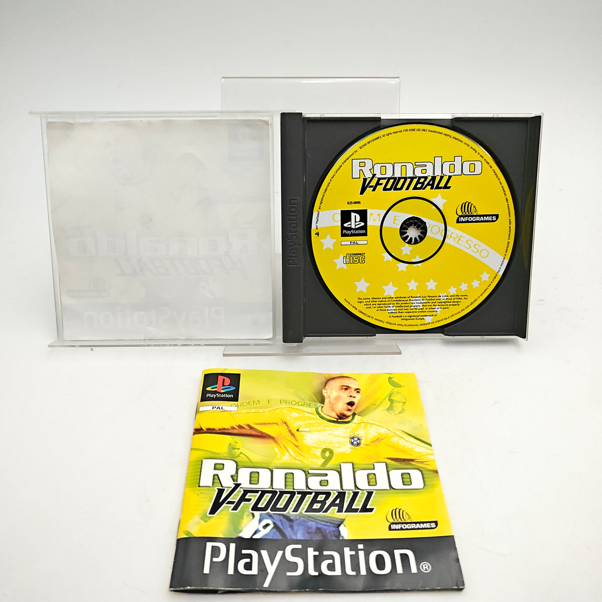 RONALDO V-FOOTBALL - PLAYSTATION 1
