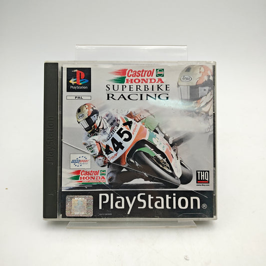 CASTROL HONDA SUPERBIKE RACING - PLAYSTATION 1