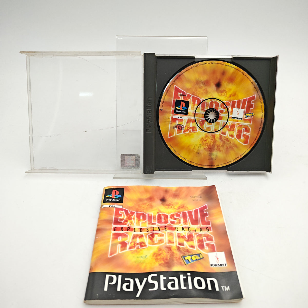 EXPLOSIVE RACING - PLAYSTATION 1
