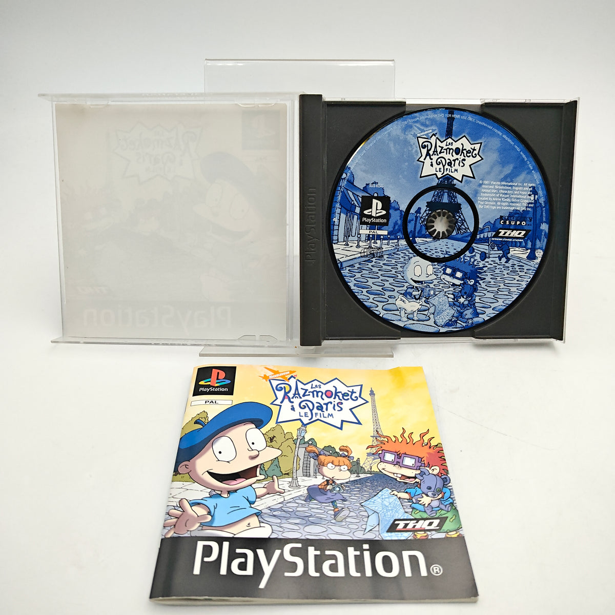 LES RAZMOKET À PARIS : LE FILM - PLAYSTATION 1