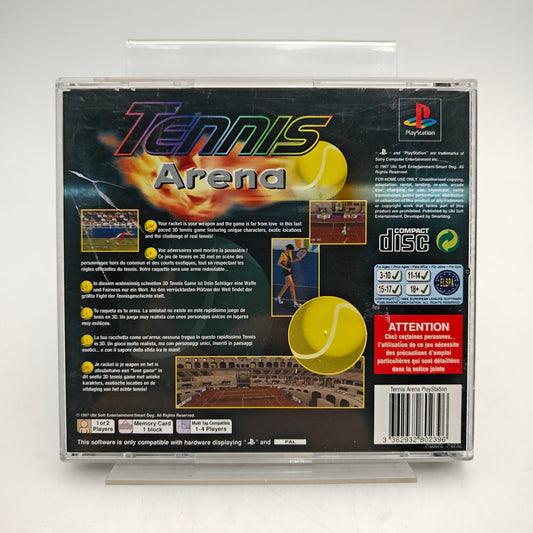 TENNIS ARENA - PLAYSTATION 1