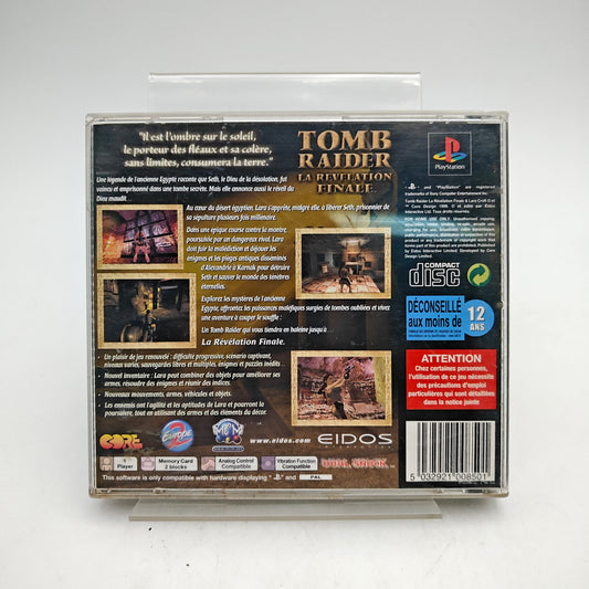 TOMB RAIDER : LA RÉVÉLATION FINALE - PLAYSTATION 1