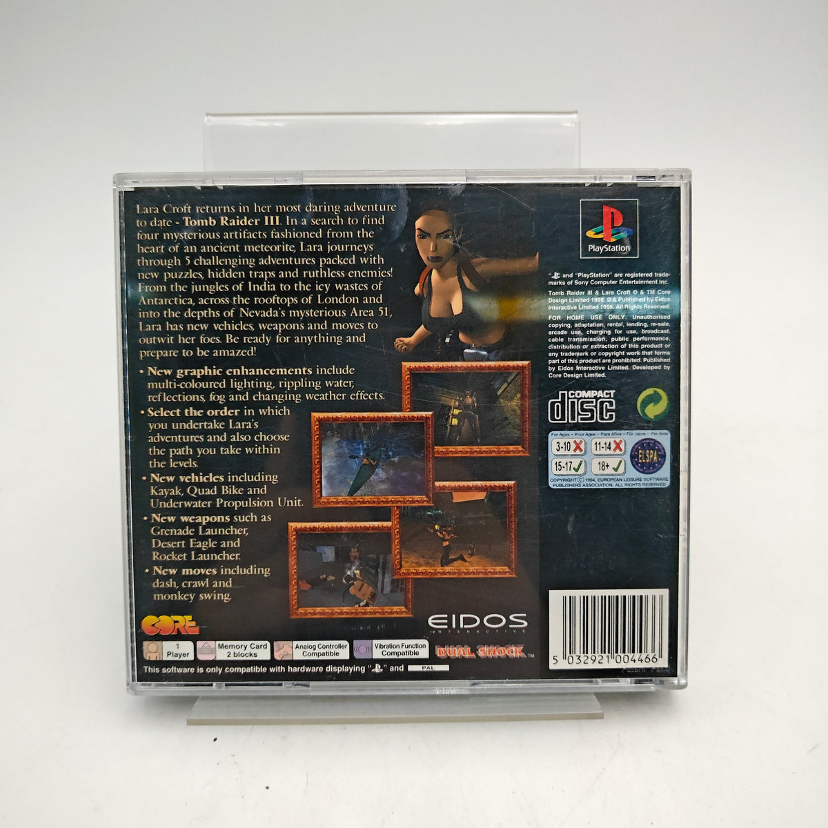 TOMB RAIDER III - PLAYSTATION 1