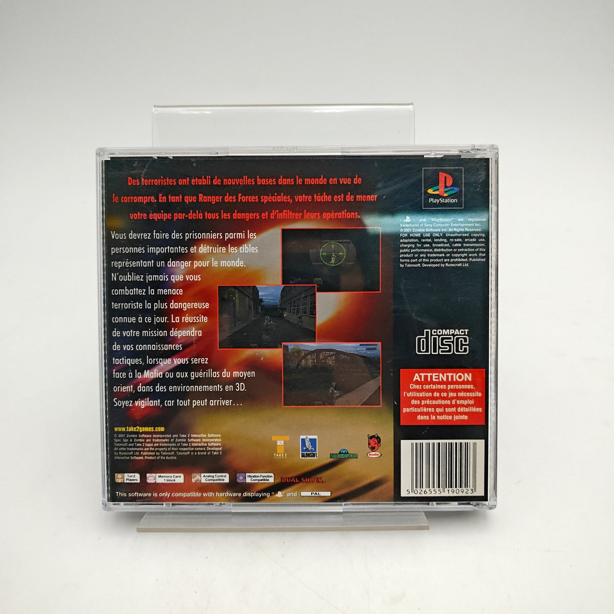 SPEC OPS: COVERT ASSAULT - PLAYSTATION 1