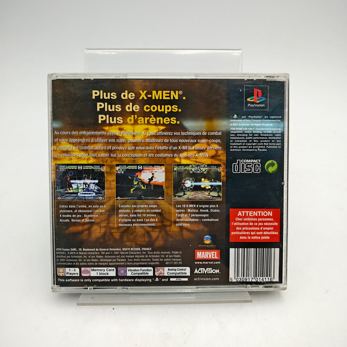 X-MEN: MUTANT ACADEMY 2 - PLAYSTATION 1