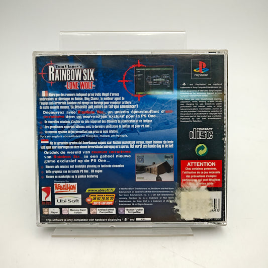 RAINBOW SIX: LONE WOLF - PLAYSTATION 1