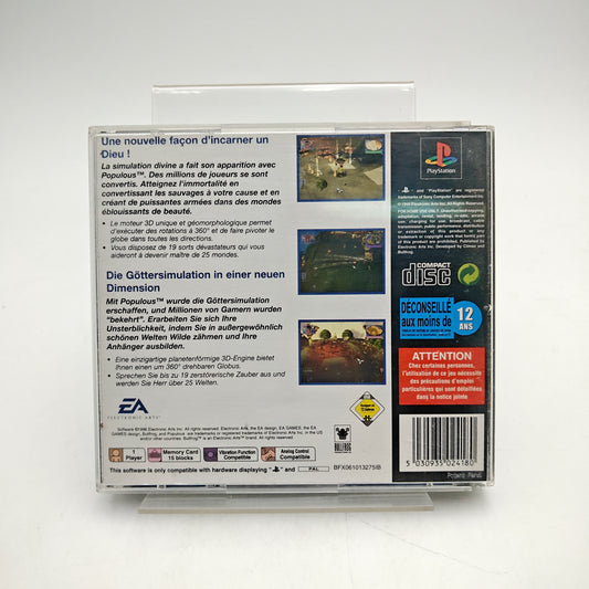 POPULOUS: THE BEGINNING - PLAYSTATION 1