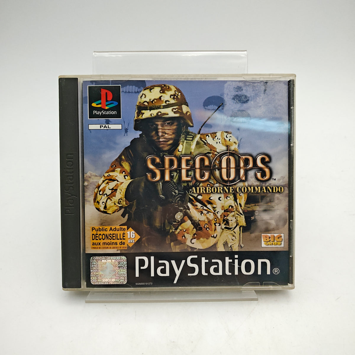 SPEC OPS: AIRBORNE COMMANDO - PLAYSTATION 1