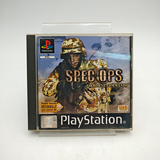 SPEC OPS: AIRBORNE COMMANDO - PLAYSTATION 1