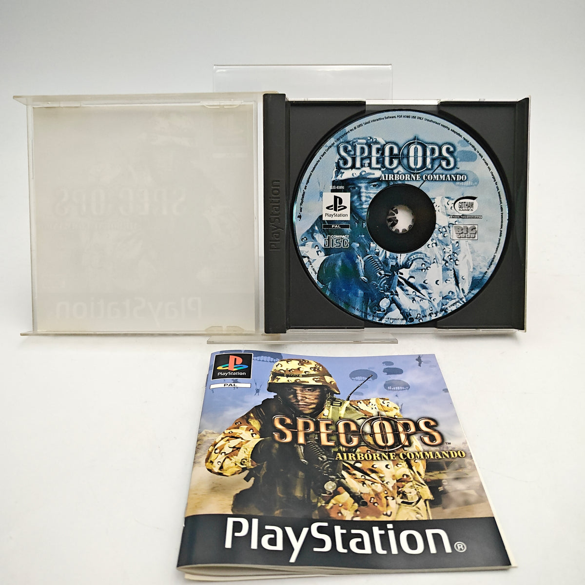 SPEC OPS: AIRBORNE COMMANDO - PLAYSTATION 1