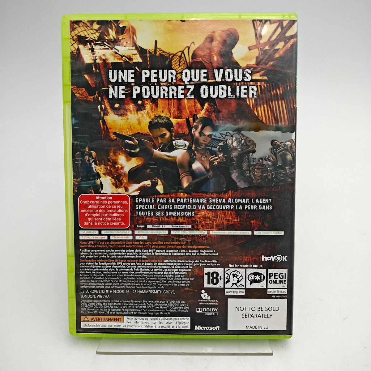 RESIDENT EVIL 5 - XBOX 360