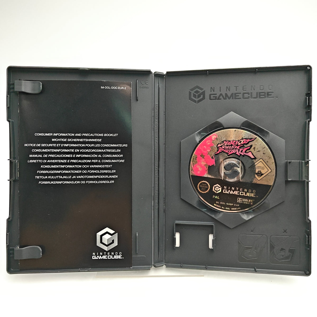MARIO SMASH FOOTBALL - GAMECUBE