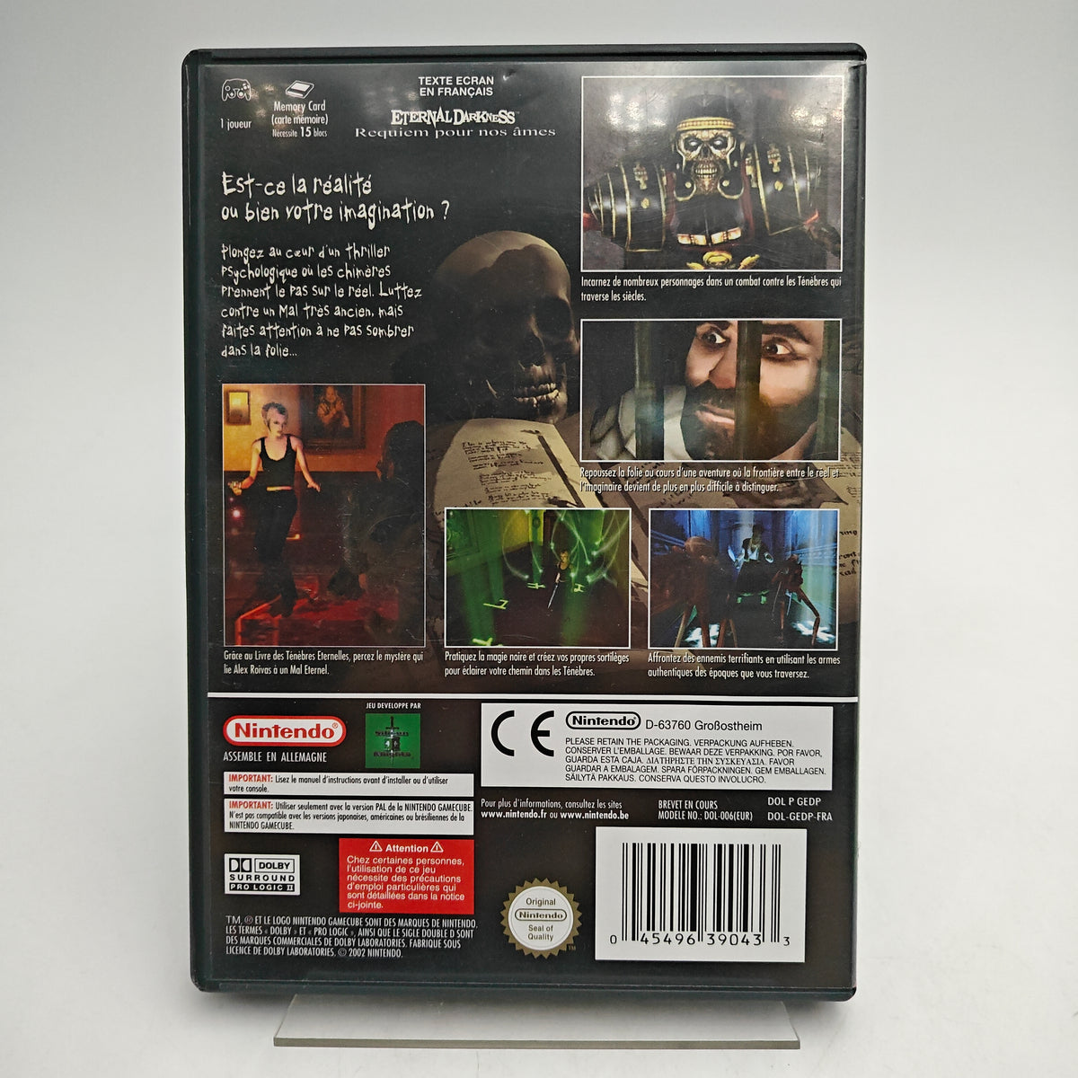 ETERNAL DARKNESS: SANITY'S REQUIEM - GAMECUBE
