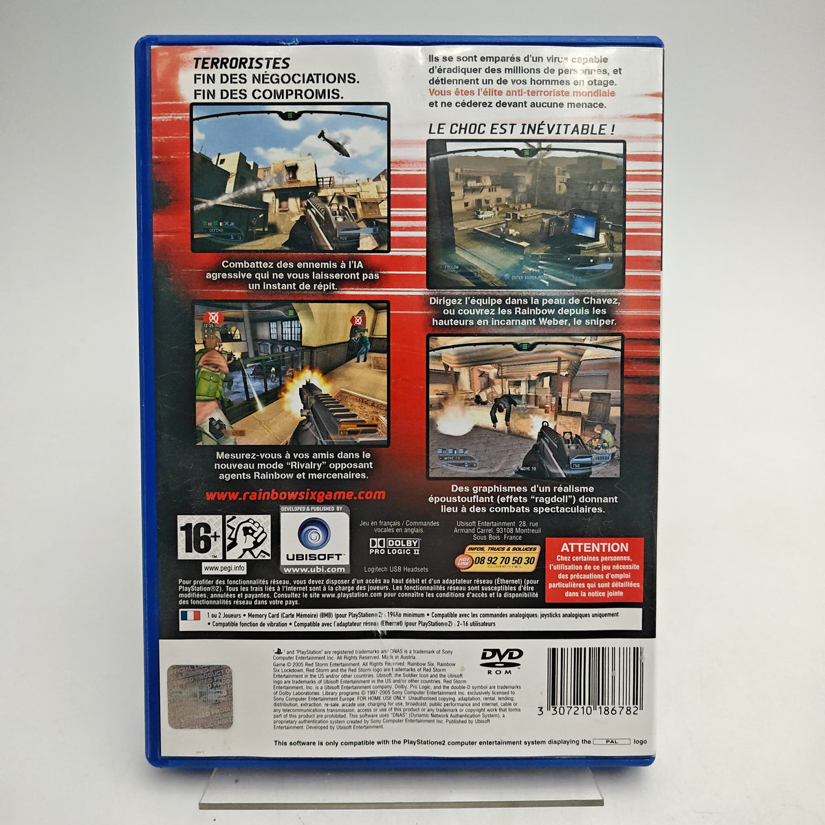 TOM CLANCY'S RAINBOW SIX LOCKDOWN - PLAYSTATION 2