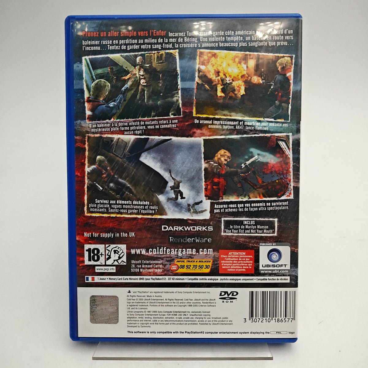 COLD FEAR - PLAYSTATION 2