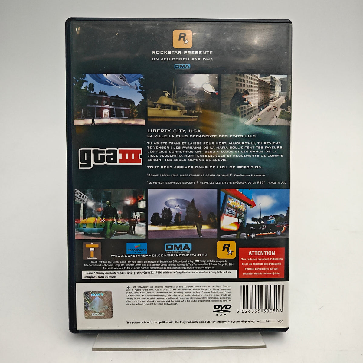 GTA III - PLAYSTATION 2