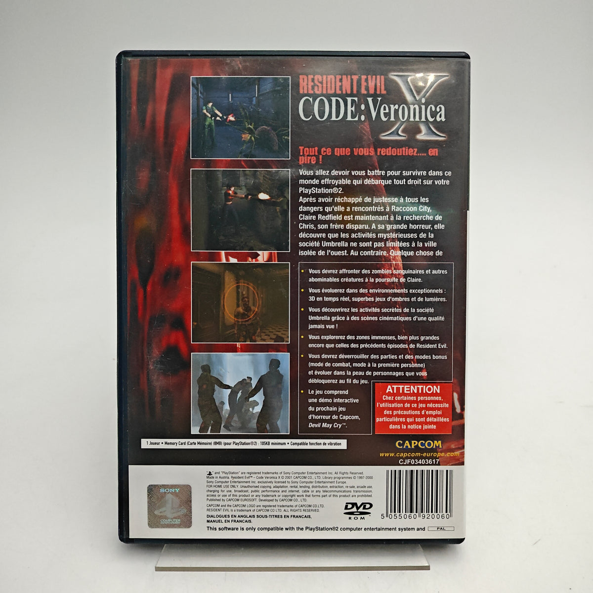 RESIDENT EVIL: CODE VERONICA X - PLAYSTATION 2