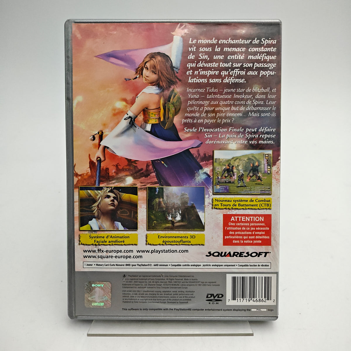 FINAL FANTASY X - PLAYSTATION 2