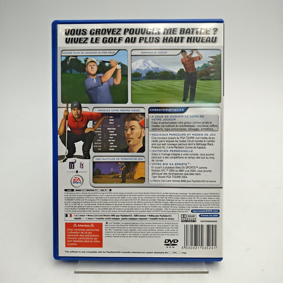 TIGER WOODS PGA TOUR 2004 - PLAYSTATION 2