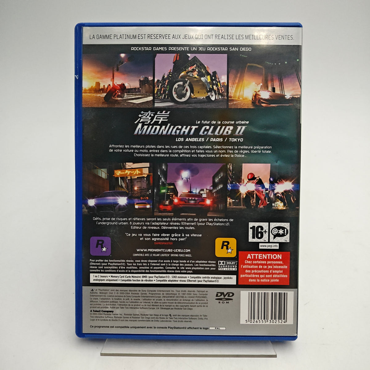 MIDNIGHT CLUB II - PLAYSTATION 2