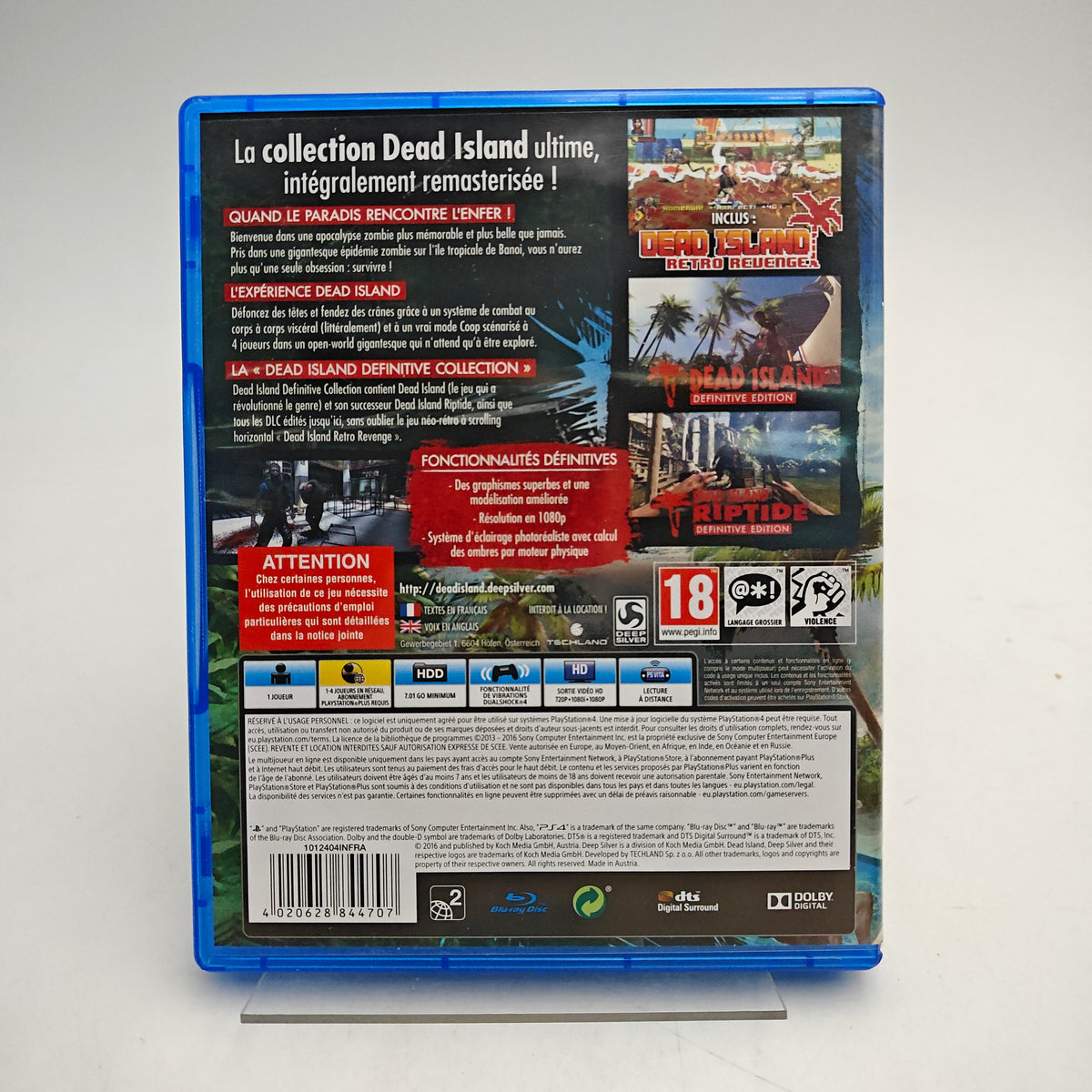 DEAD ISLAND DEFINITIVE EDITION - PLAYSTATION 4