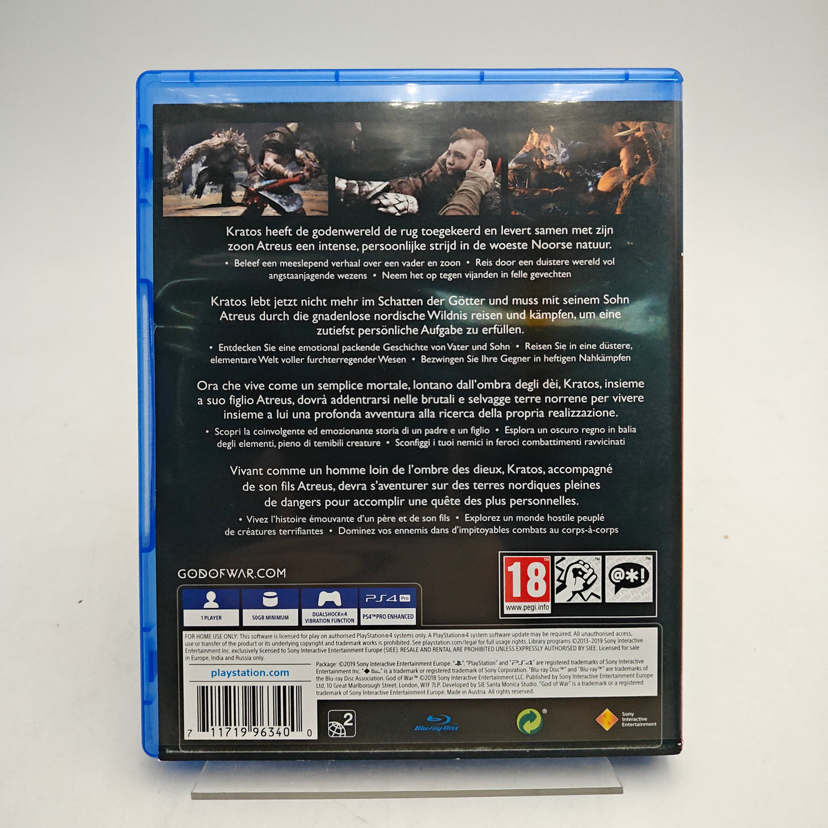 GOD OF WAR - PLAYSTATION 4