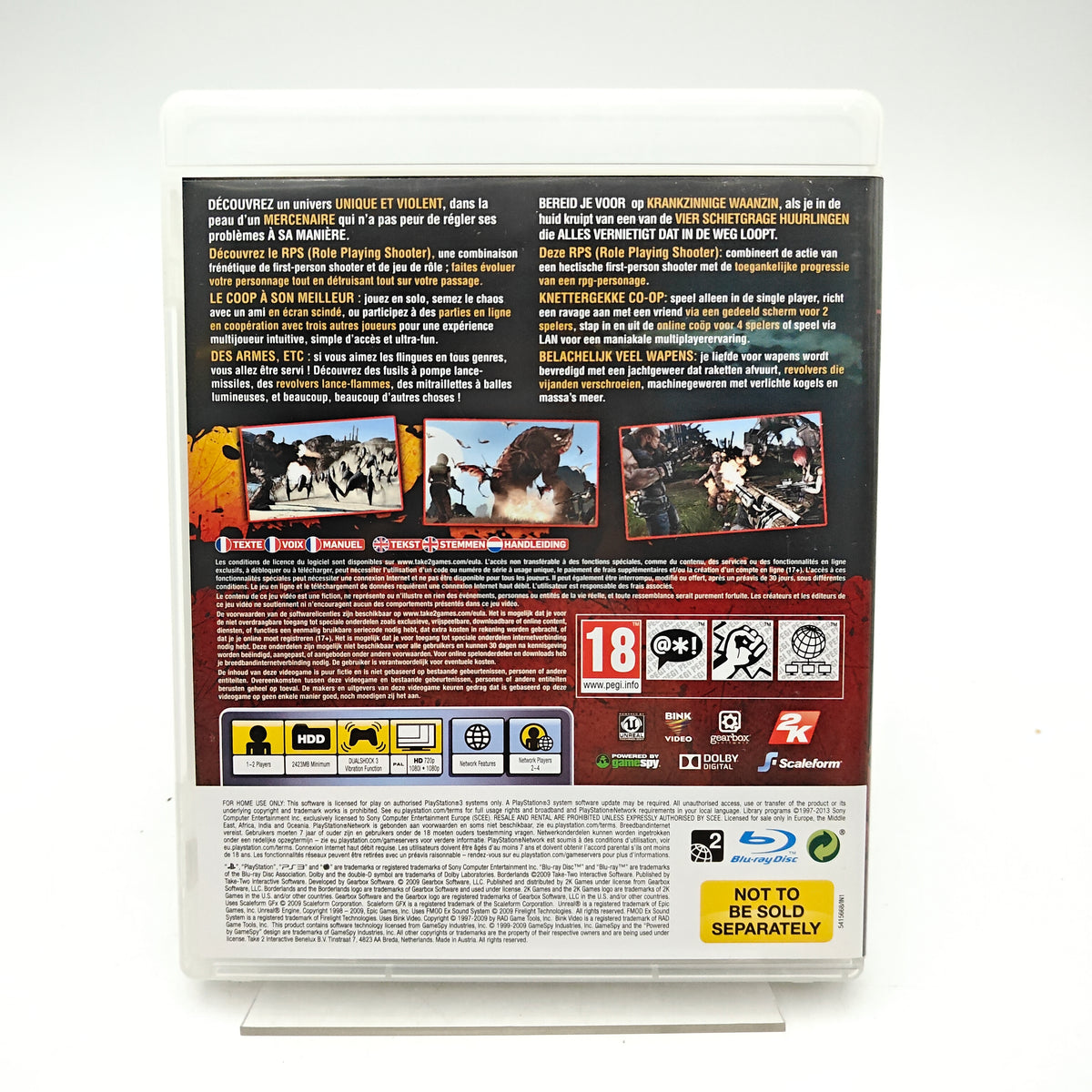 BIOSHOCK + BORDERLANDS - PLAYSTATION 3