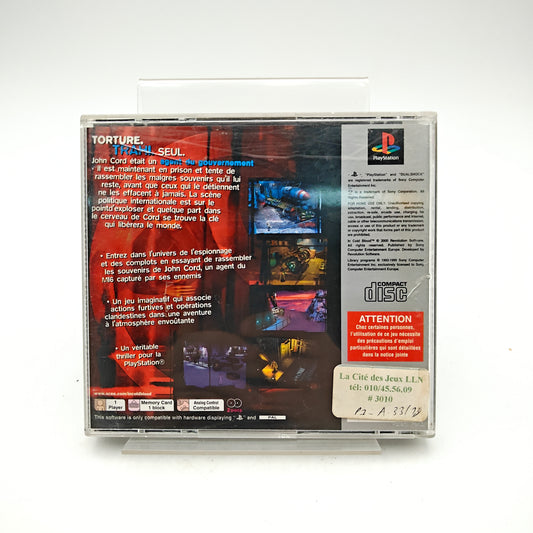 DE SANG FROID - PLAYSTATION 1