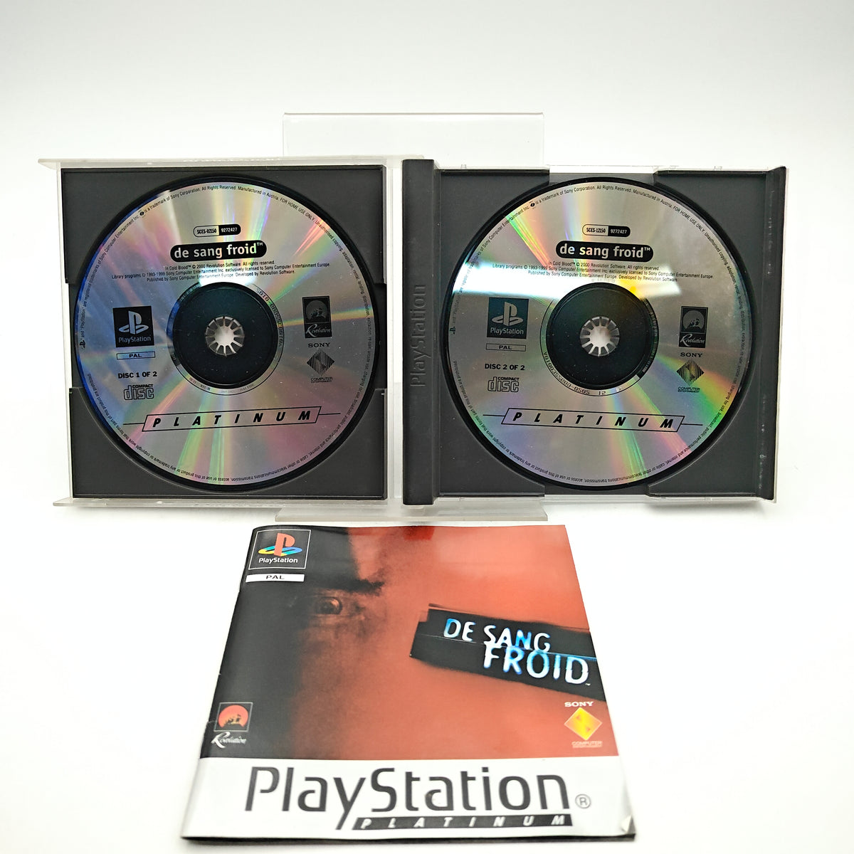 DE SANG FROID - PLAYSTATION 1