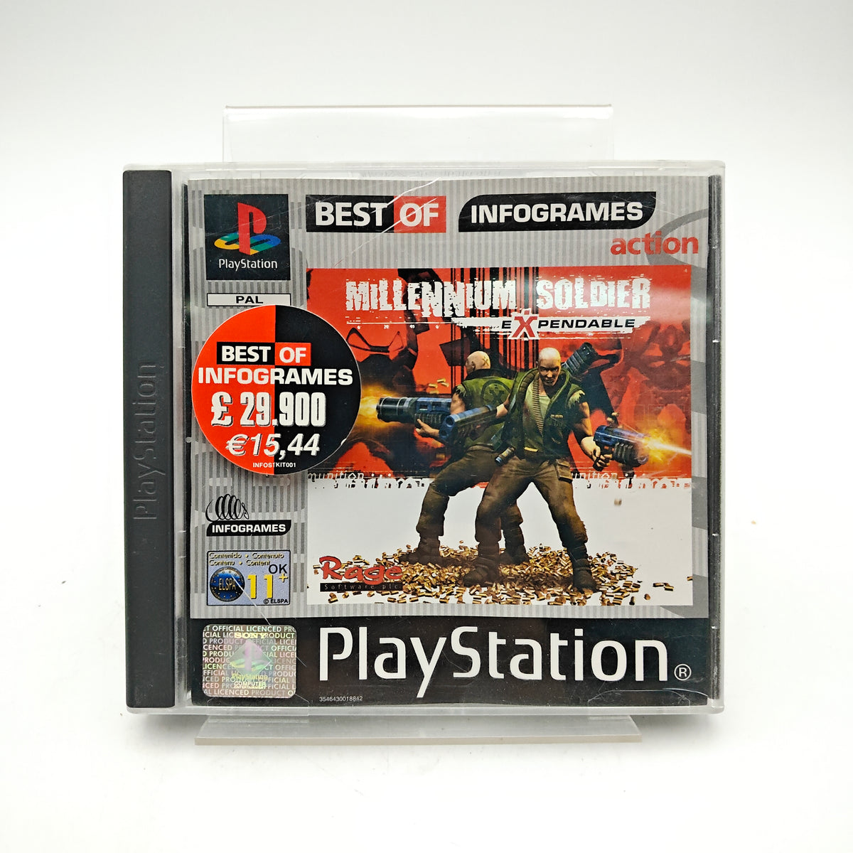 MILLENNIUM SOLDIER: EXPENDABLE - PLAYSTATION 1