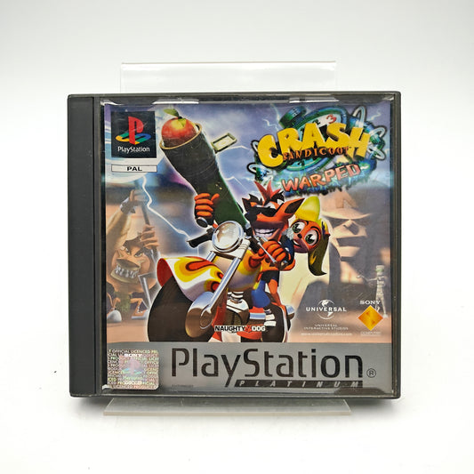 CRASH BANDICOOT 3: WARPED - PLAYSTATION 1