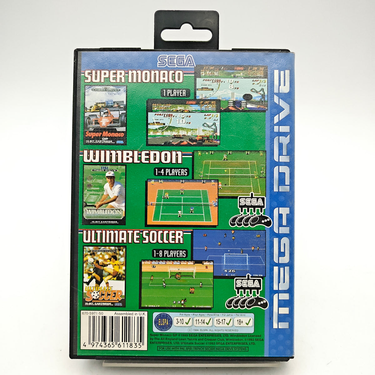 SEGA SPORTS 1 - MEGA DRIVE