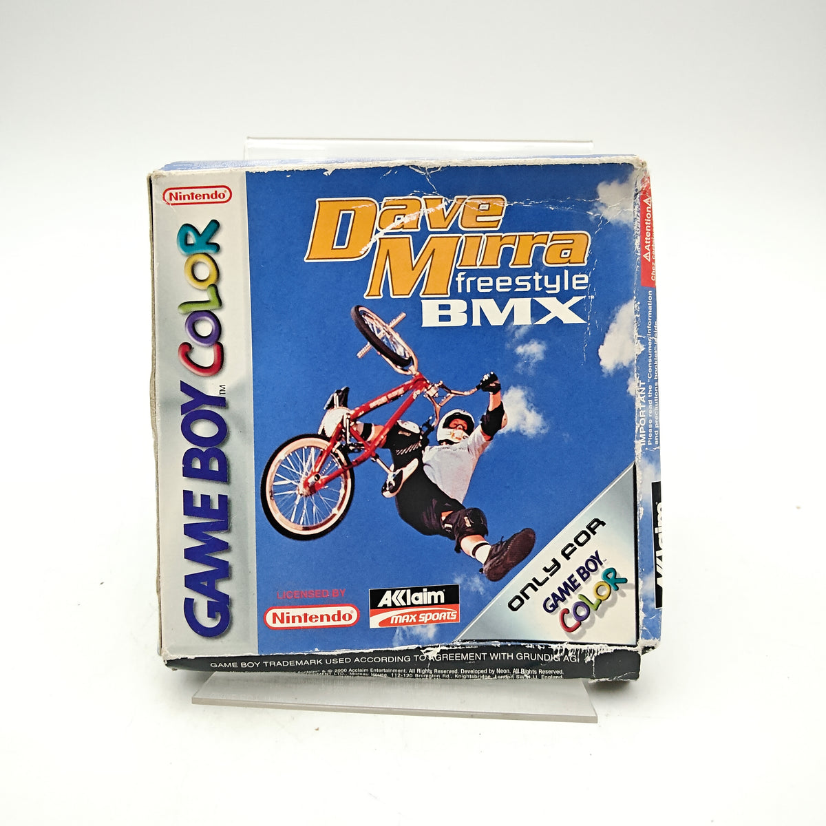 DAVE MIRRA FREESTYLE BMX - GAMEBOY COLOR