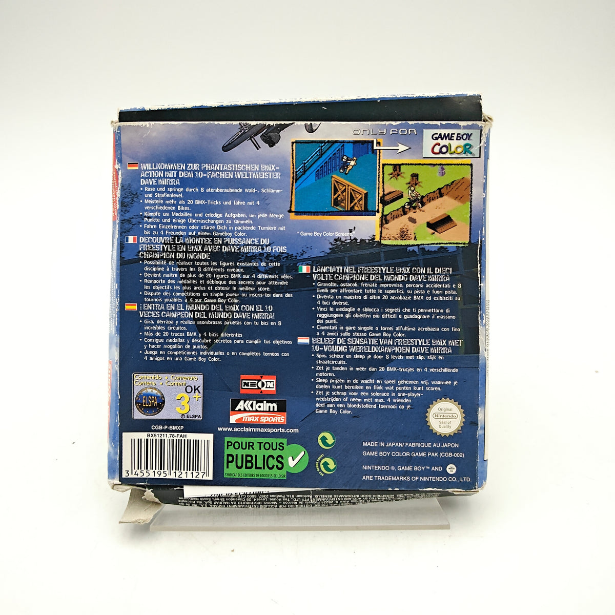 DAVE MIRRA FREESTYLE BMX - GAMEBOY COLOR