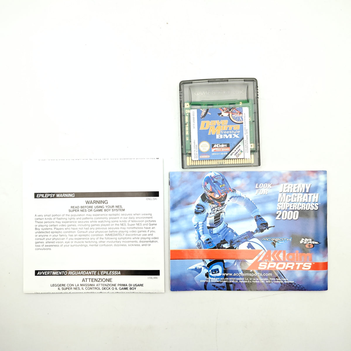 DAVE MIRRA FREESTYLE BMX - GAMEBOY COLOR