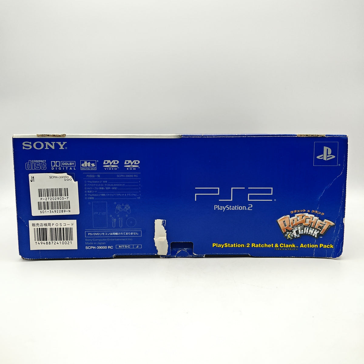 PLAYSTATION 2 PAK RATCHET AND CLANK