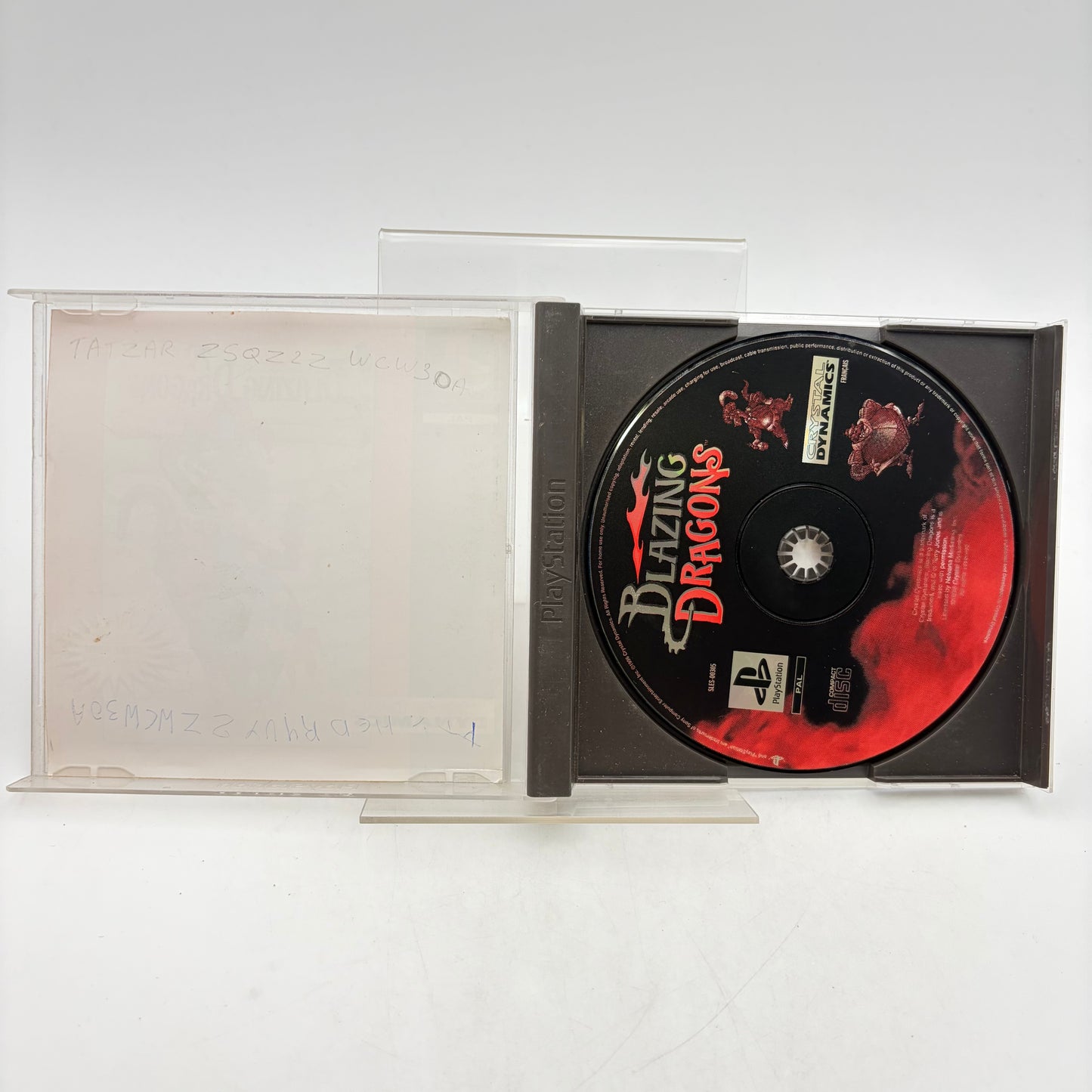 BLAZING DRAGONS - PLAYSTATION 1