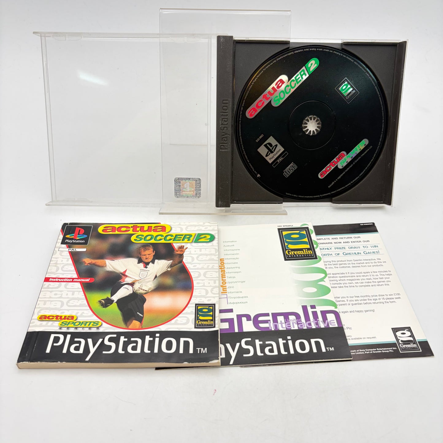 ACTUA SOCCER 2 - PLAYSTATION 1