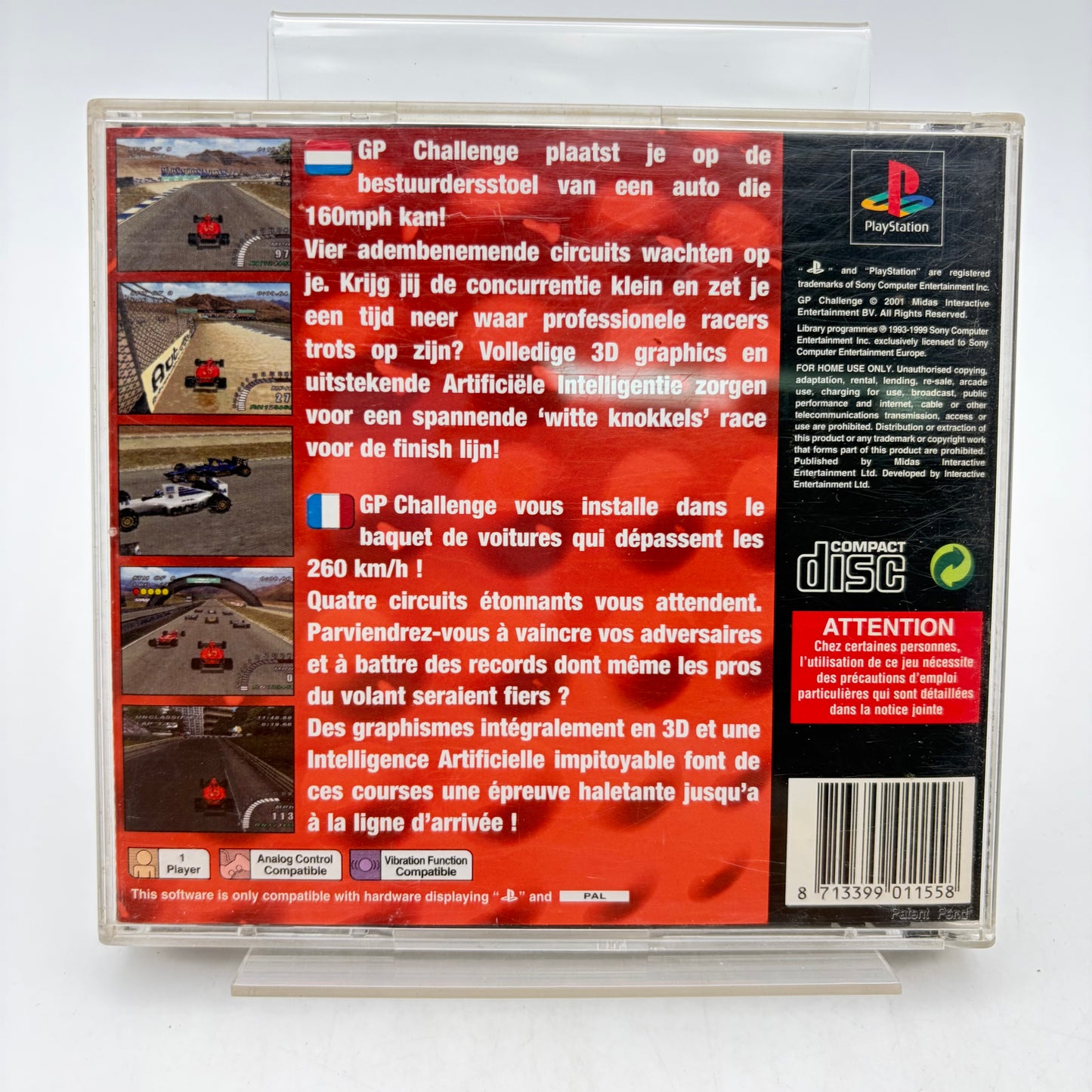 GP CHALLENGE - PLAYSTATION 1