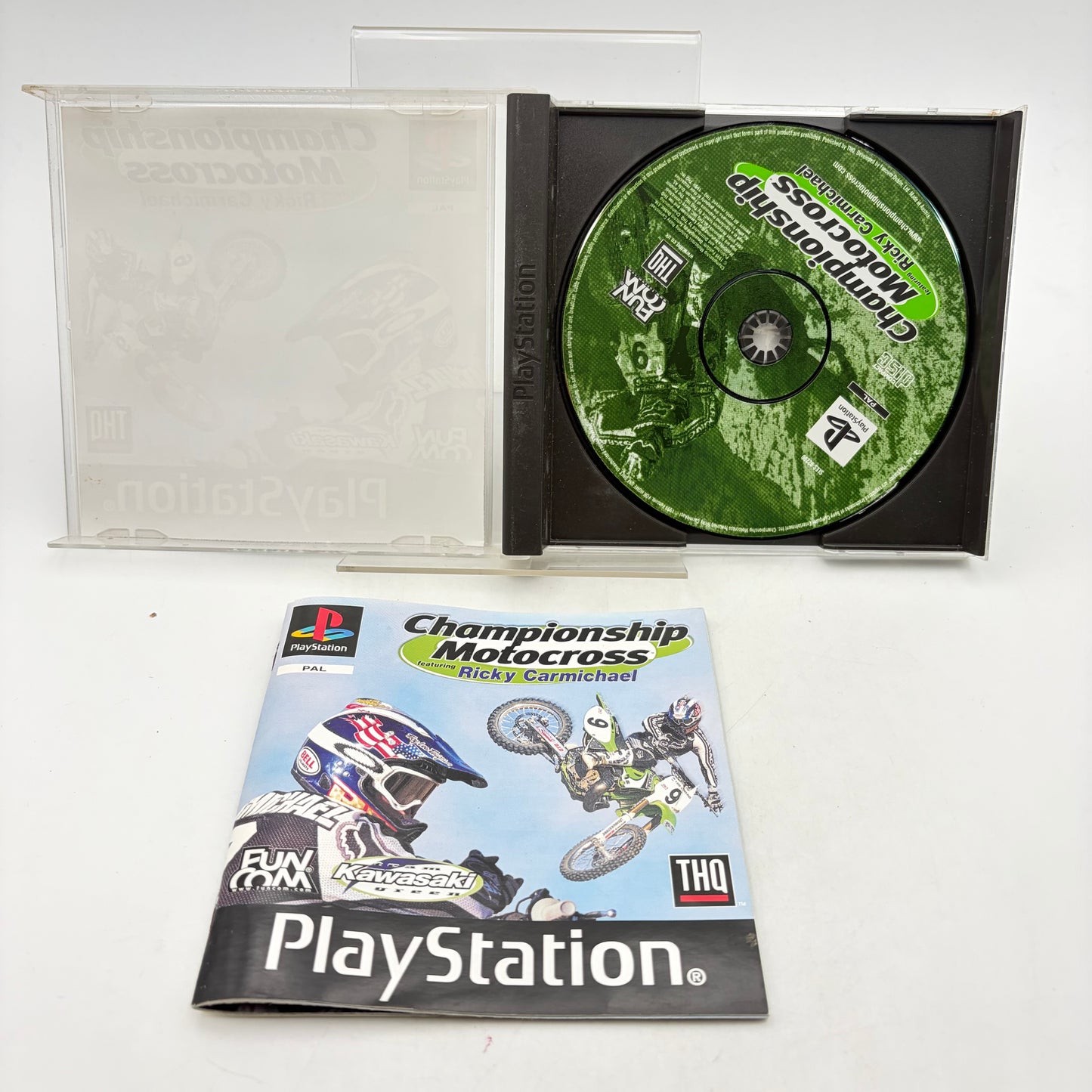 CHAMPIONSHIP MOTOCROSS FEATURING RICKY CARMICHAEL - PLAYSTATION 1