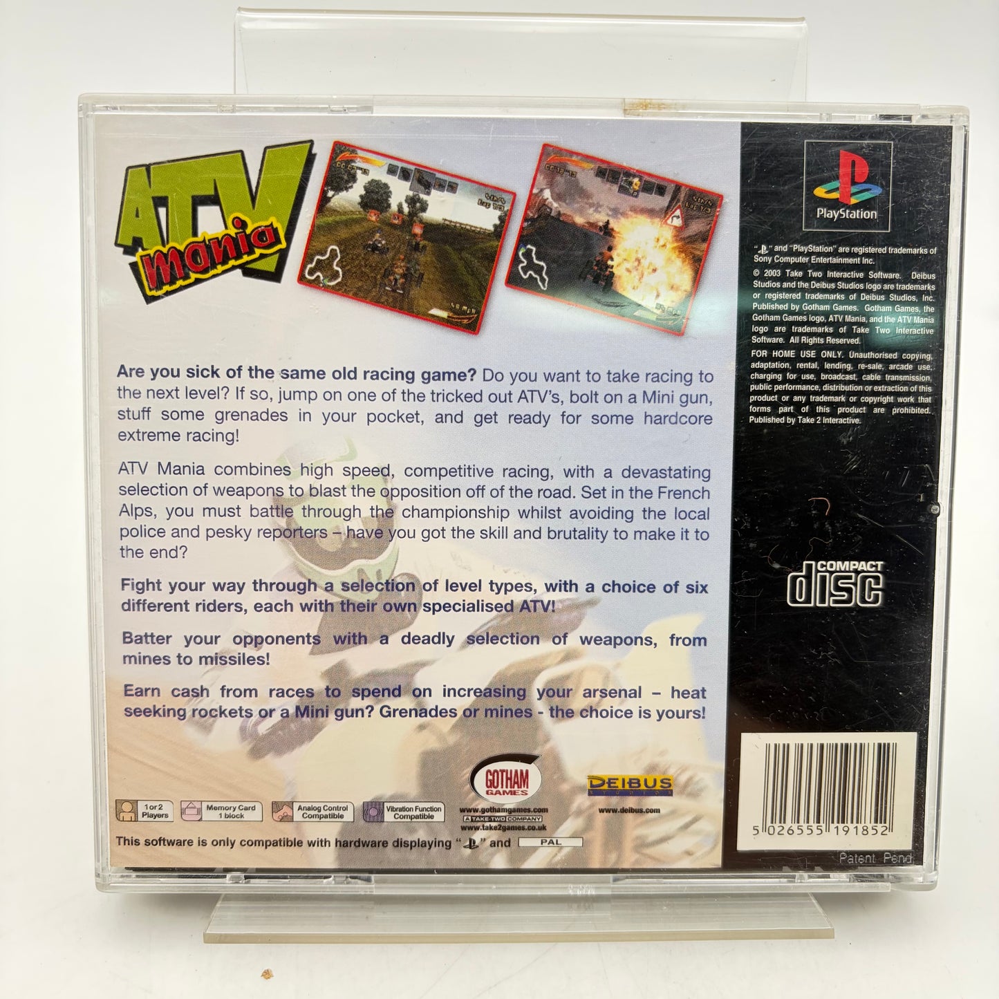ATV MANIA - PLAYSTATION 1