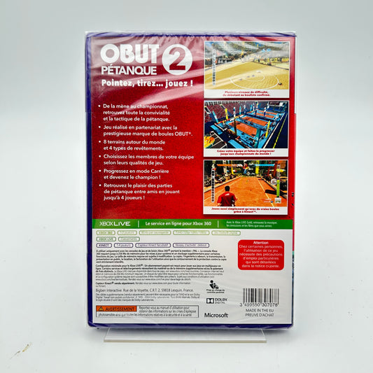 OBUT PETANQUE 2 (NEUF) - XBOX 360
