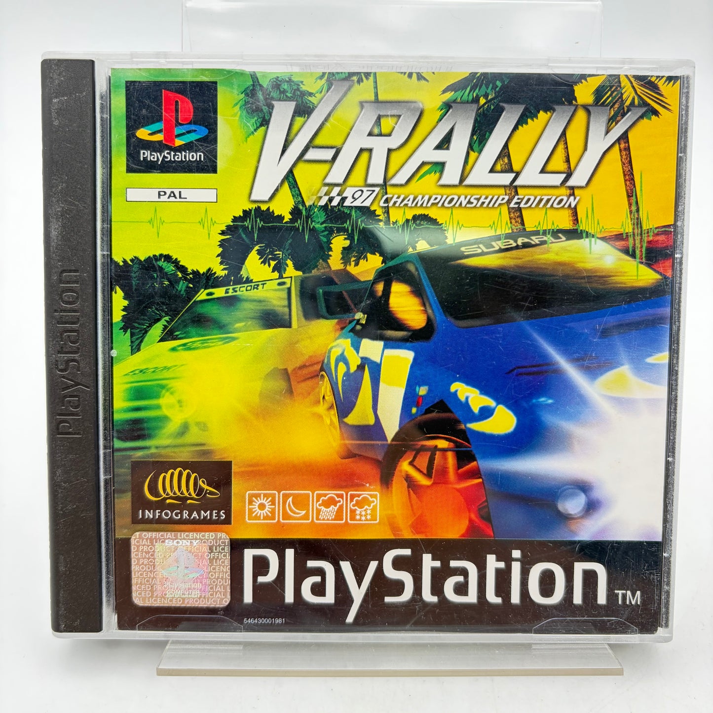 V-RALLY - PLAYSTATION 1
