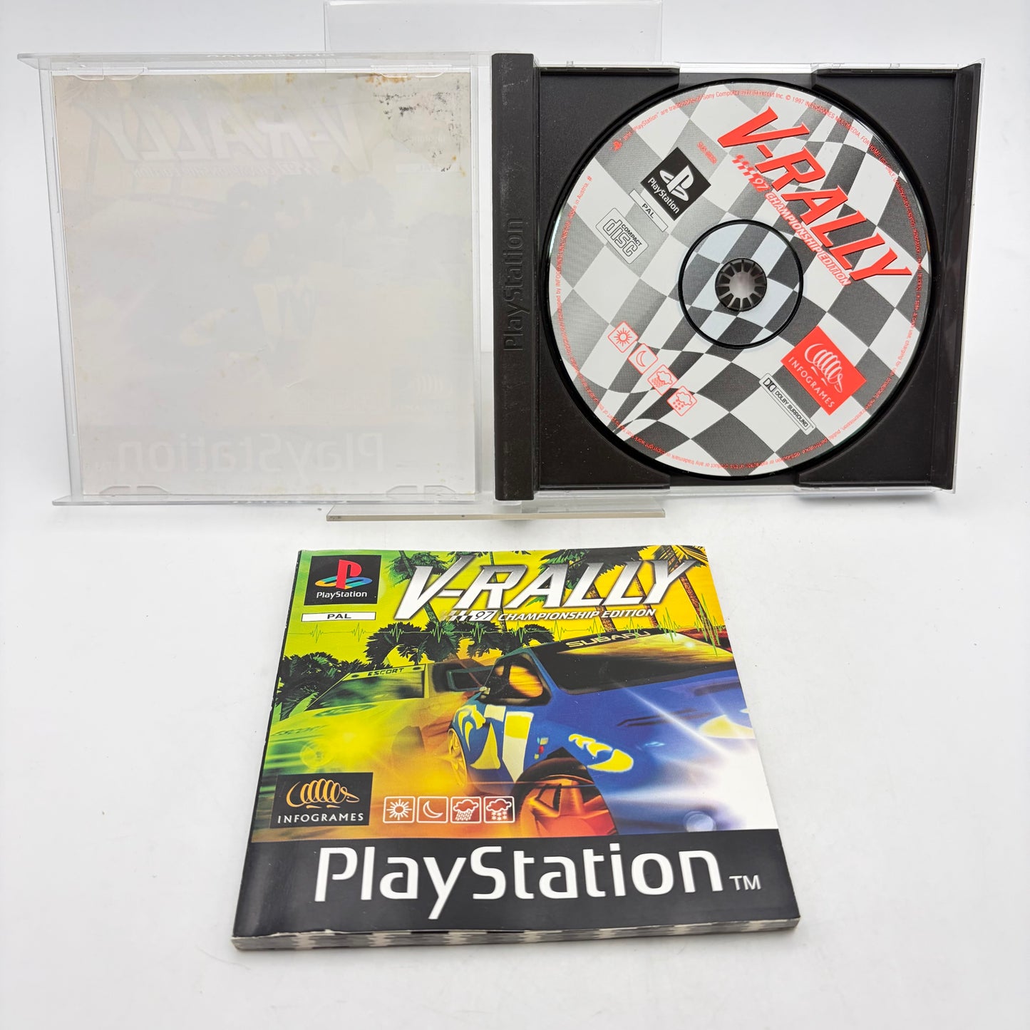 V-RALLY - PLAYSTATION 1