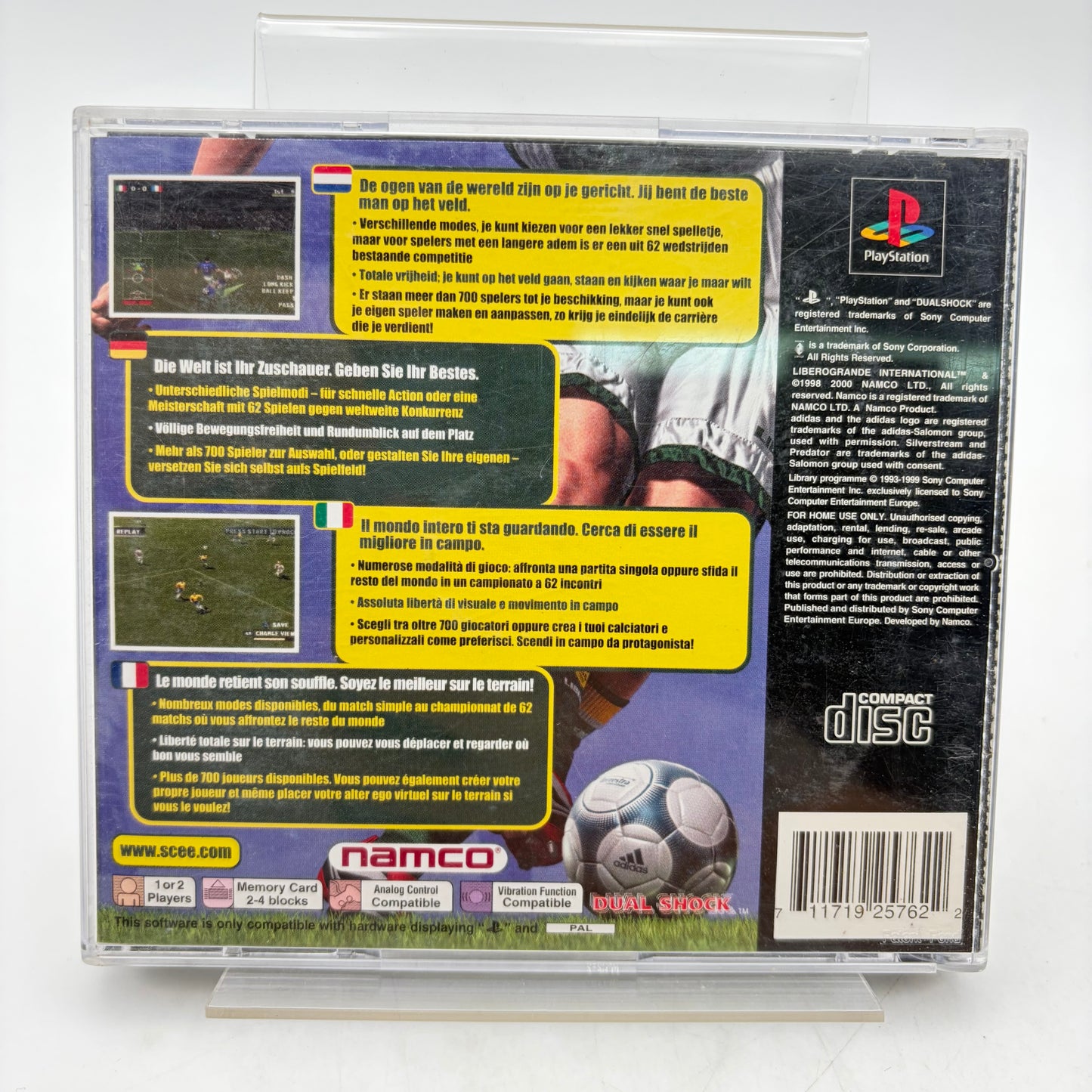 LIBEROGRANDE INTERNATIONAL - PLAYSTATION 1