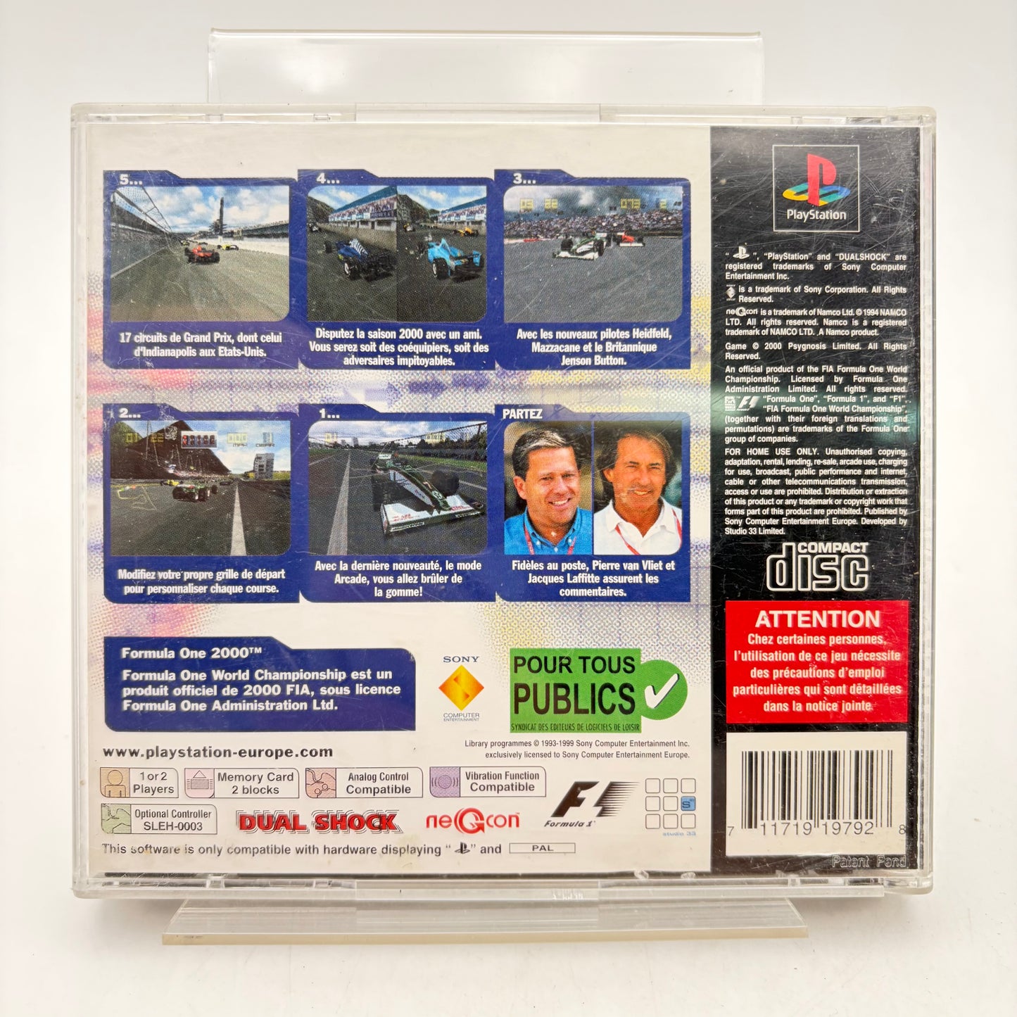 FORMULA ONE 2000 - PLAYSTATION 1