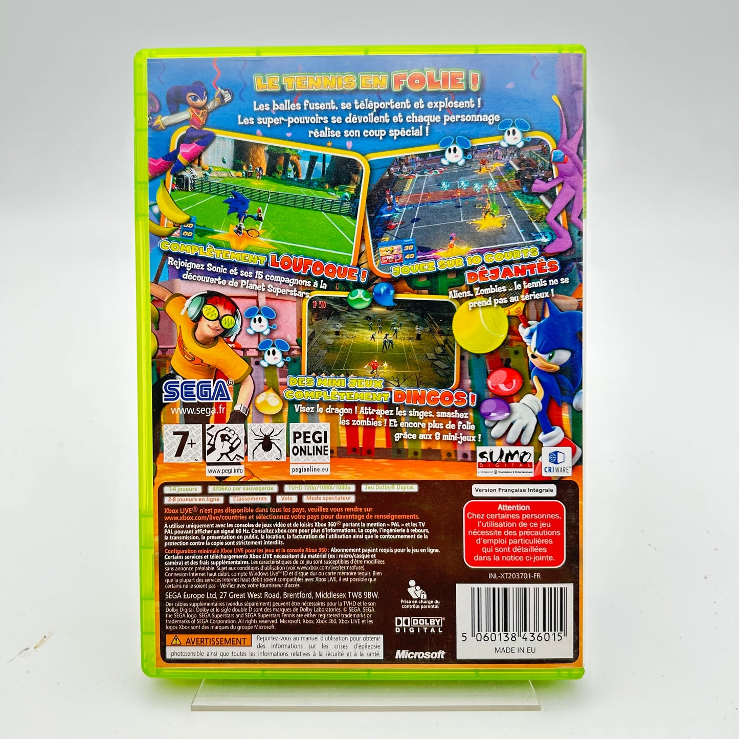 SEGA SUPERSTARS TENNIS - XBOX 360